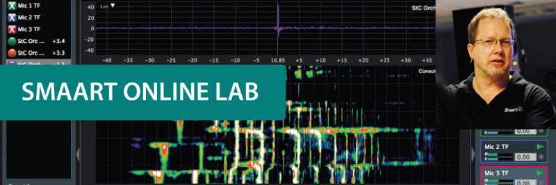 Rational Acoustics Smaart Online Lab koulutus