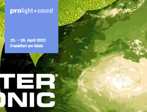 Intersonic Prolight + Sound messuilla Frankfurtissa 25.- 28.4.2023