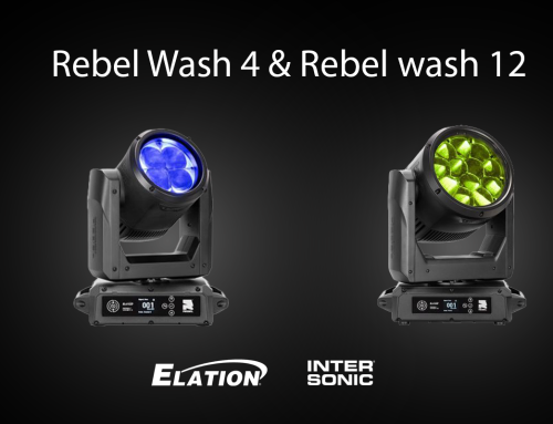 Elation Rebel Wash 12 ja Rebel Wash 4: sama väripesuri kahdessa koossa