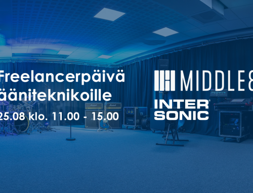 Middle8 x Intersonic – Freelancerpäivä ääniteknikoille