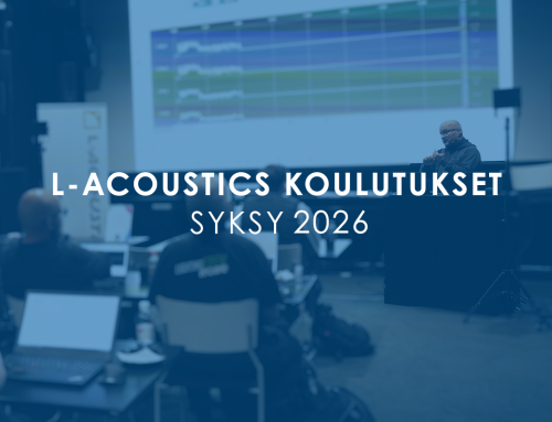 L-Acoustics-koulutukset – Syksy 2026